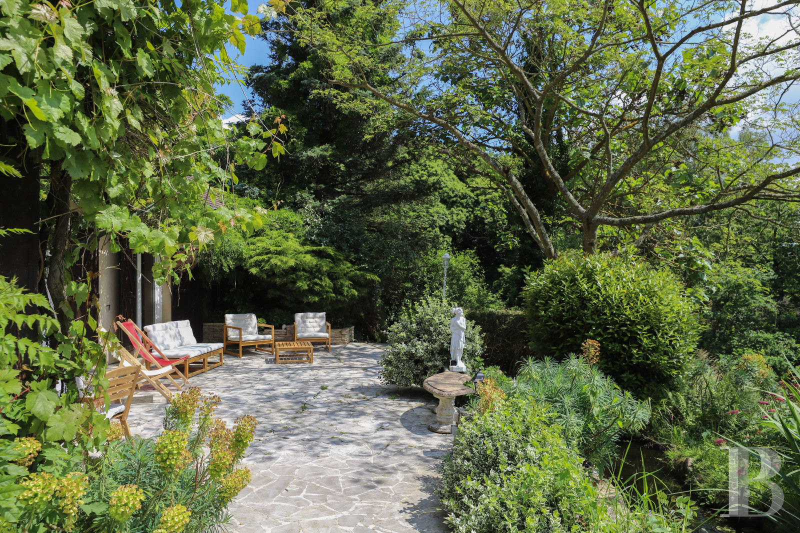 An Anglo-Norman-style villa in the Boucles de la Seine regional park in Normandy  - photo  n°5